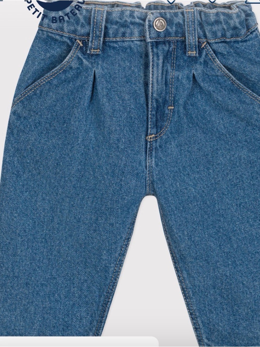 Petit Bateau Relaxed Blue Men's Jeans